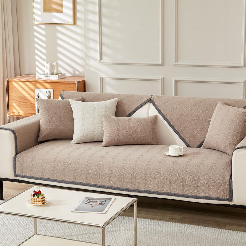 New Sofa Cushion High-End Light Luxury Four-Season Universal Seat Cushion Full Cover Sofa Cover Armrest Back Towel