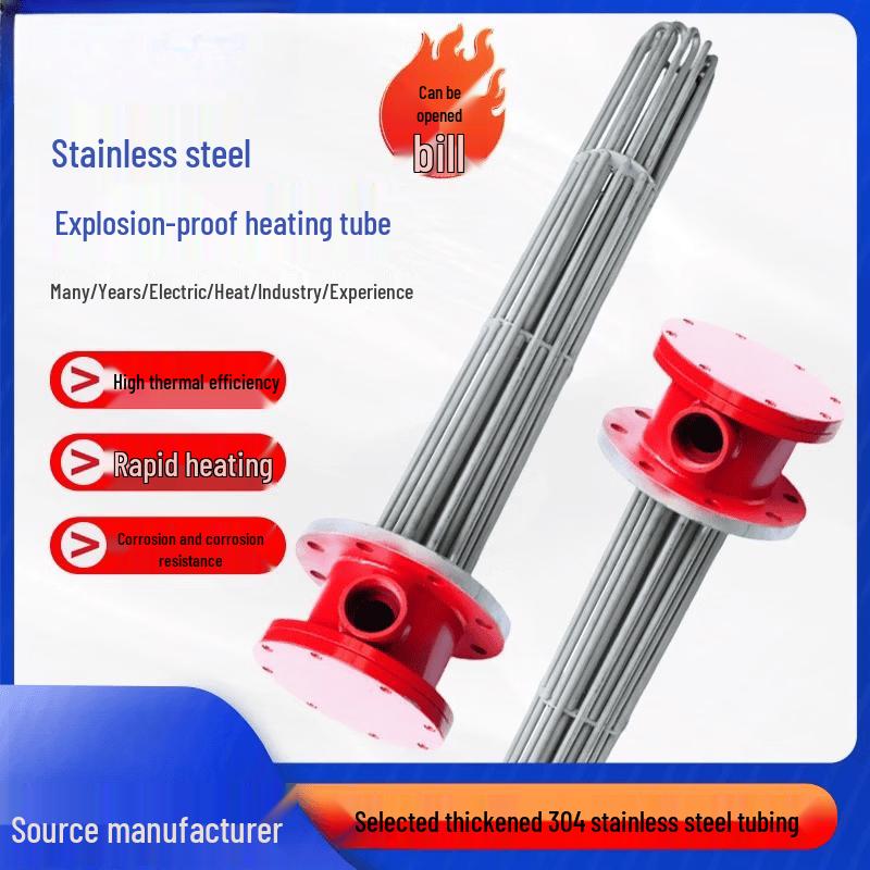 Industrial Explosion-Proof Flange Heating Tube