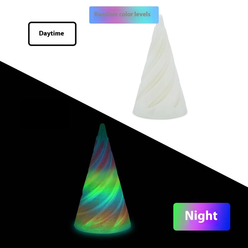 

1 шт. Мини Вихрь Нить Иллюзия Декомпрессионные Игрушки 3D Печатная Спиральная Конусная Игрушка Невозможная Пирамида Скульптура