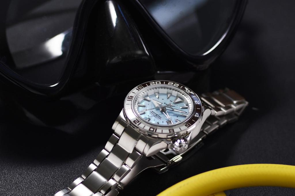 KENTEX Automatische Marine Limited Edition von 99 Silber Herrenuhr, GMT, Stückzahl, S820X-12,