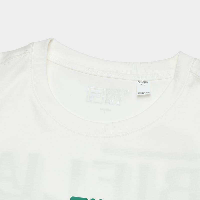 FILA Letter Print Brand Logo Fashion Casual Comfortable Round Neck Short Sleeve T-Shirt Men T-Shirt Cloud-White F11M419106F-WT