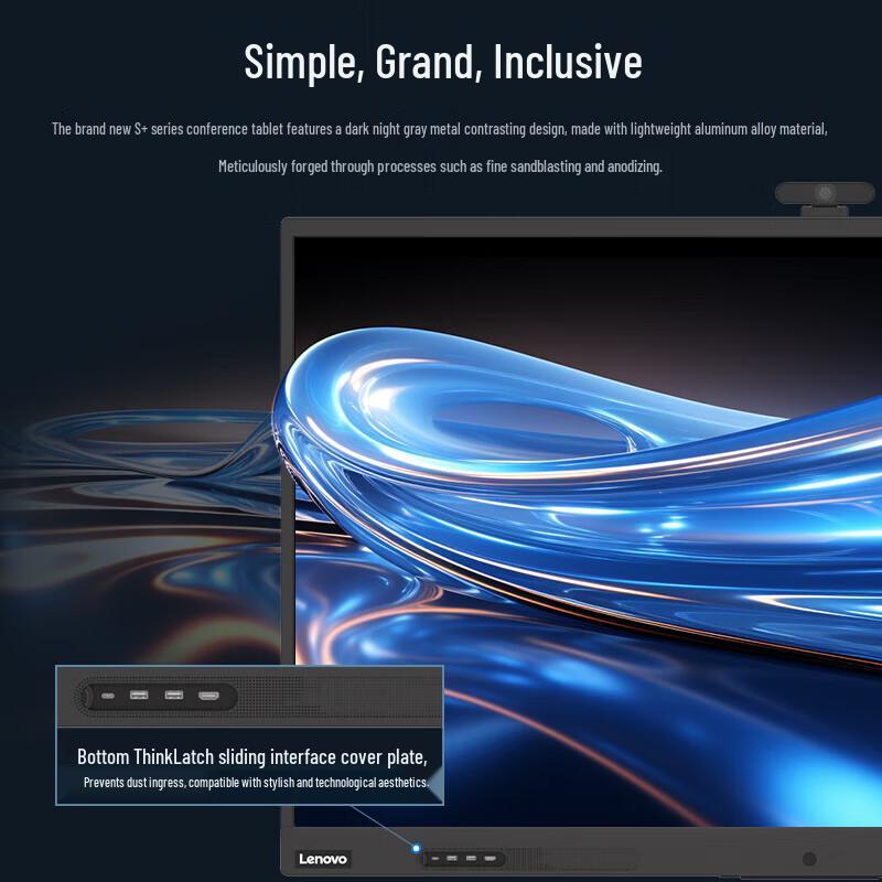Lenovo 65-inch Smart Interactive Whiteboard S65+ Gen3 (CN version)