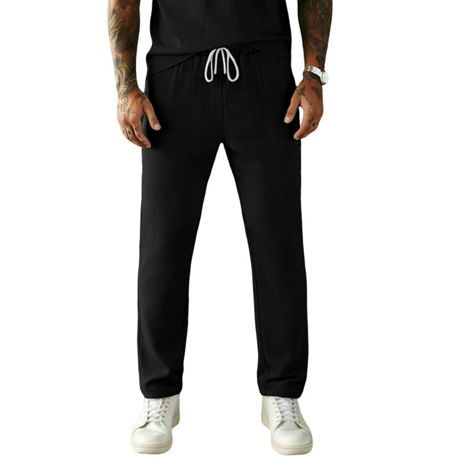 Мужские повседневные вельветовые брюки - Модные мужские узкие прямые брюки L