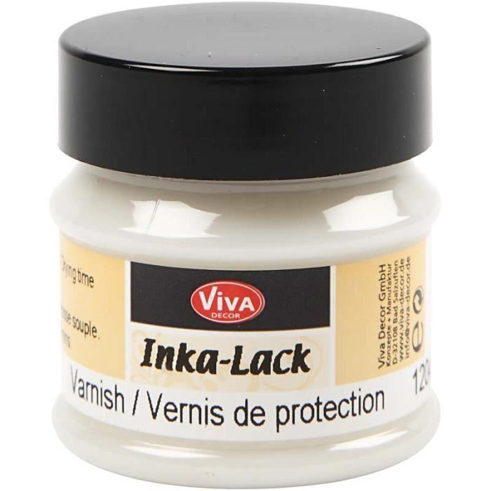 Vernis de protection pour peintures Inka-Gold métalliques. Réf 24216