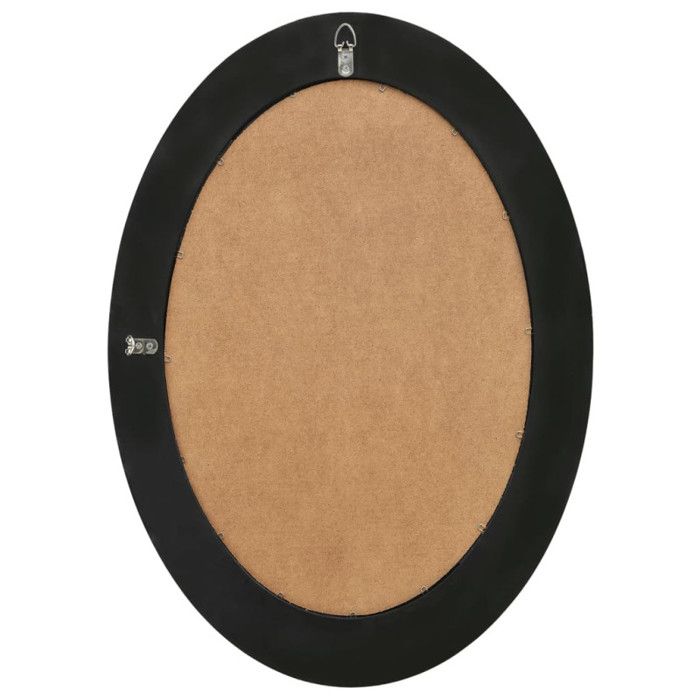 VidaXL Miroir mural style baroque 50x70 cm noir 320355
