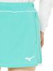 Mizuno Tennis Turquoise and Size M Women's Skirt, Anti-sticky, White, (62JB0203)