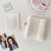 3in ID Photo ID Photo Photocard Frame Loose-leaf Binder Card Protective Case  School Stationery