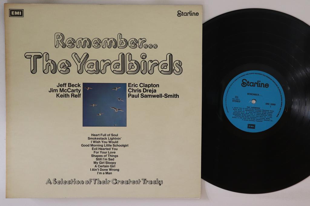 LP Record YARDBIRDS - Remember The Yardbirds SRS5069 STARLINE UK Rock Used