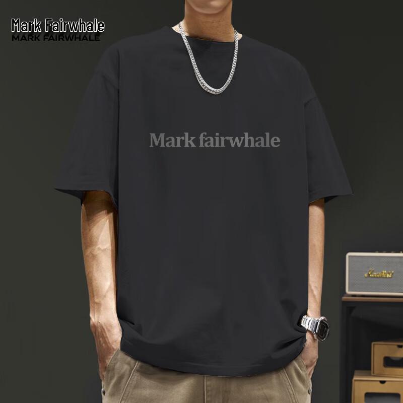 Mark Fairwhale Men's Summer Pure Cotton Short Sleeve T-shirt