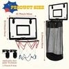 No Drilling Required Basketball Hoop Laundry Basket  Bathroom Shower Area