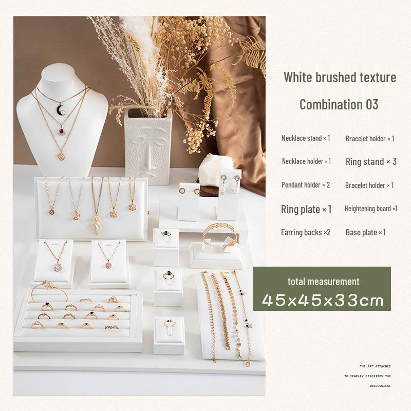 Spring Melt Jewelry Display: Bracelet, Earring, Necklace, and Ring Stand