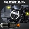 2KS Univerzálne 12V Blikajúce Smerovky Motocyklové LED Svetlá Zadný Blinker Indikátor Koncové Svetlo Pre Cafe Racer Honda BMW Yamaha