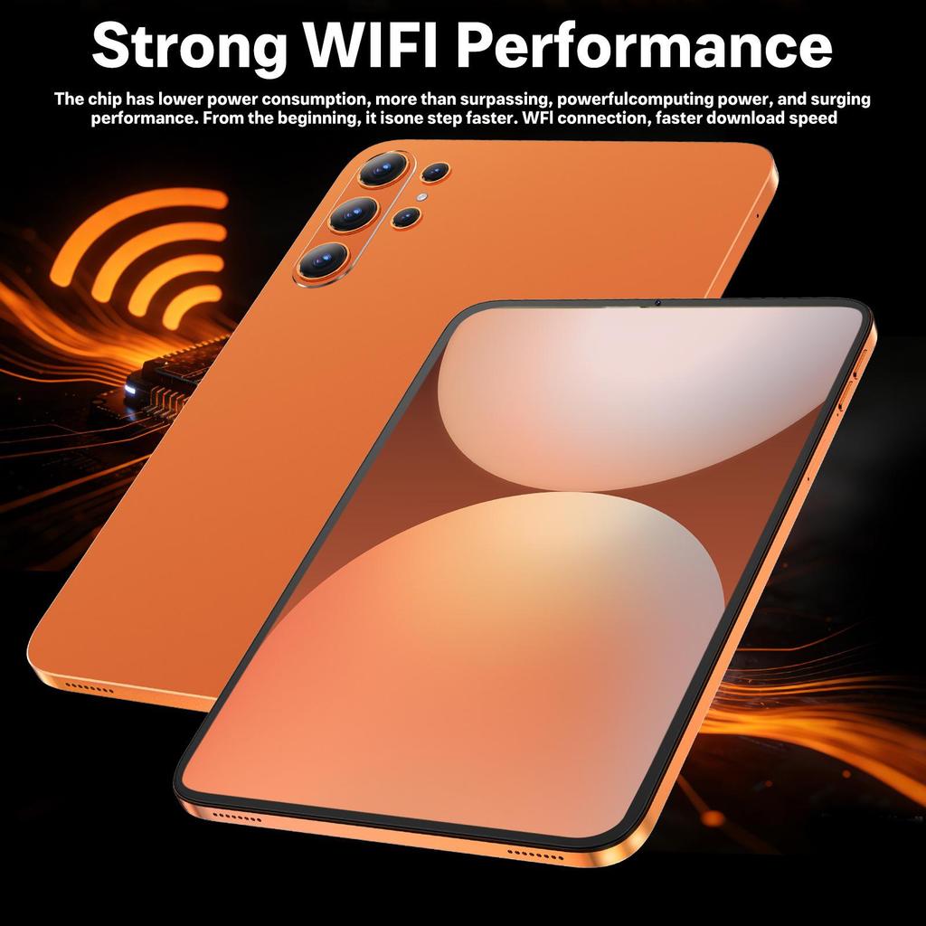 S26 Ultra Android Tablet: 12+512GB, Large Screen, Eye Protection, WiFi Support