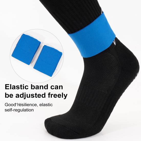 Fußball-Schienbeinschoner-Gurte, Silikon-Schienbeinschützer für Männer, Frauen und Jugendliche, verstellbare elastische Bänder, Fußball-Sport-Trainingsausrüstung