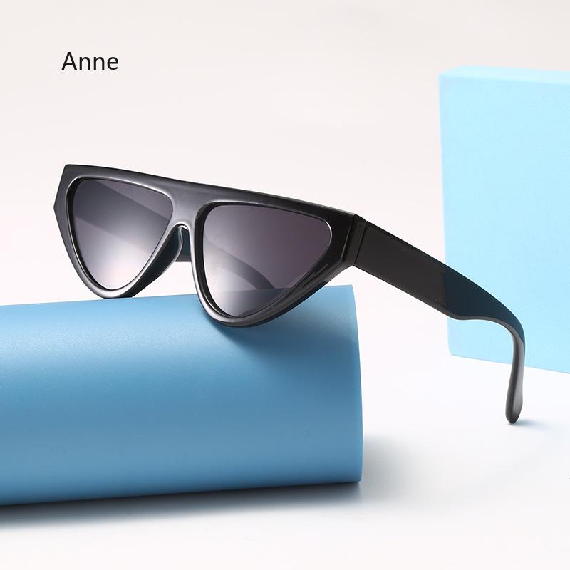 Vintage One Piece Black White Patchwork Sunglasses Women New Fashion  Gradient Rectangle Sun Glasses Ladies Driving Shades