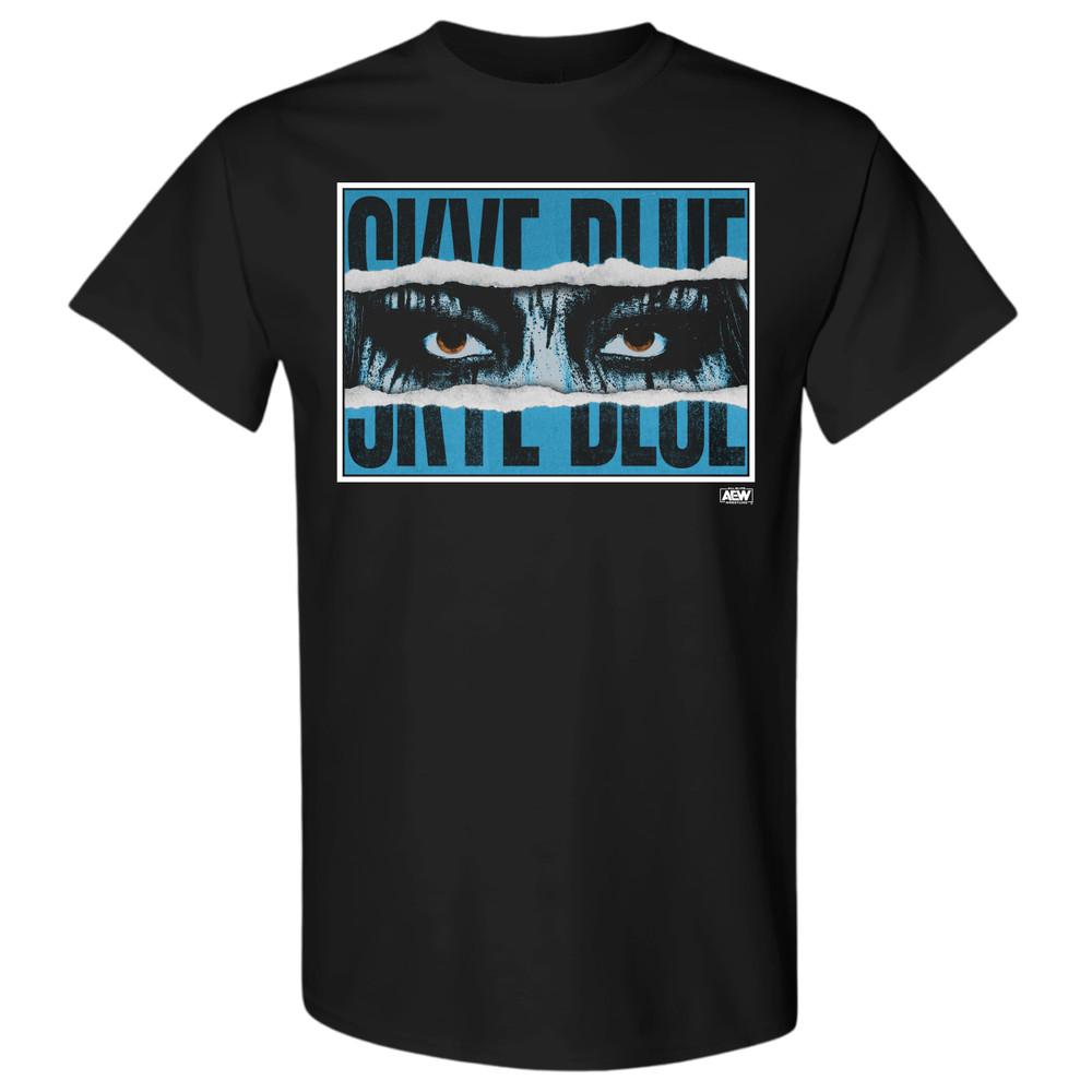 SKYE BLUE  EVIL INSIDE AEW Official TShirt Unisex T-Shirt XXL
