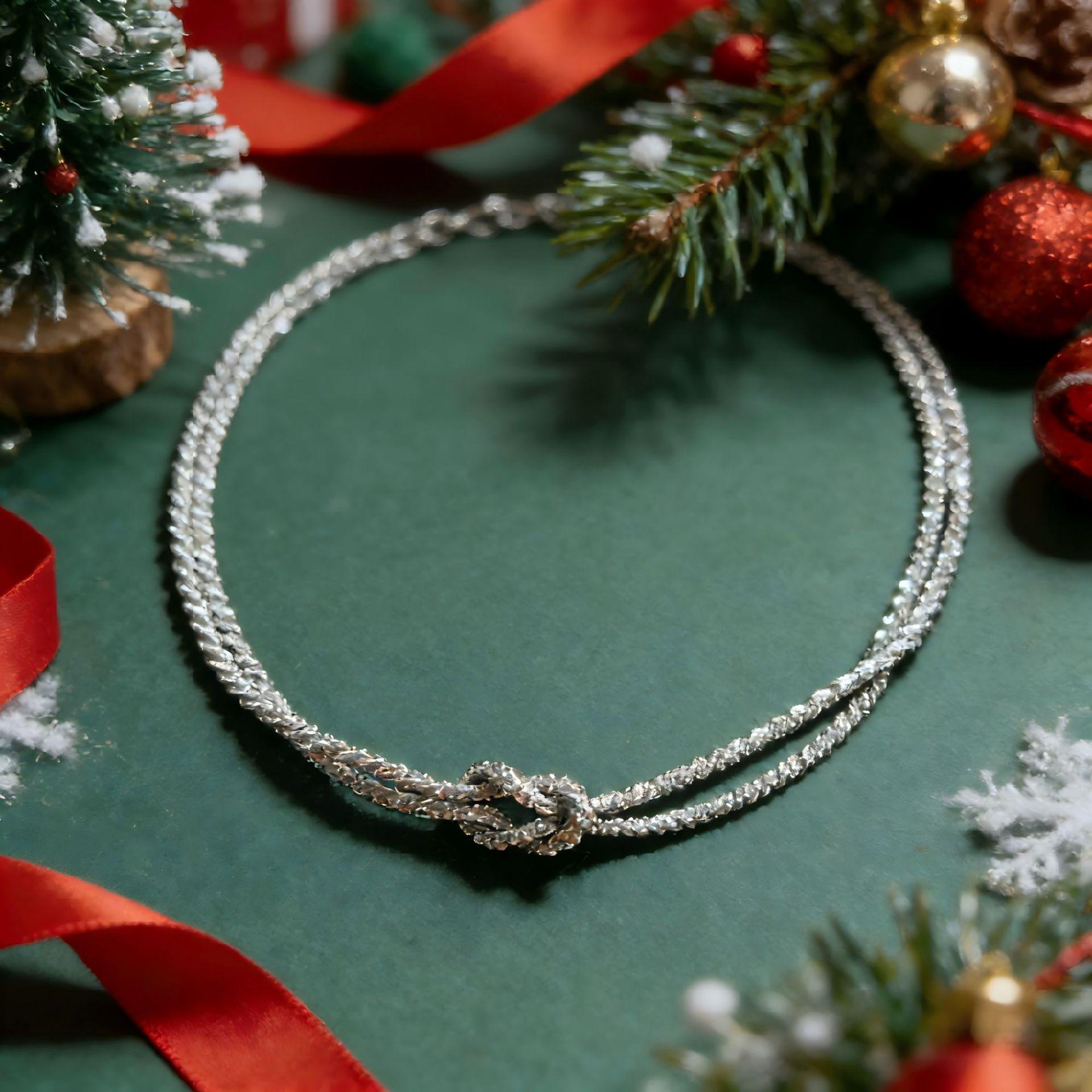 Luxury Handmade Layered Gypsophila Necklace - Sparkling Korean-Japanese Style