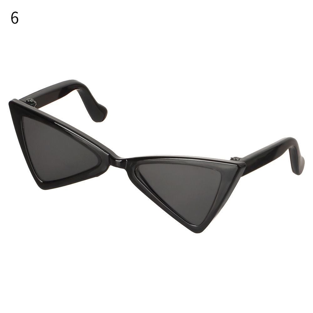 Doll Accessories Optionally Cools Triangle Frames Mirror Photograph Props Cat Glasses Pet Eyeglasses Dog Sunglasses