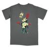 HWM X SINC Hot Water Music Merch, Reprint T Shirt Charcoal Unisex T-Shirt