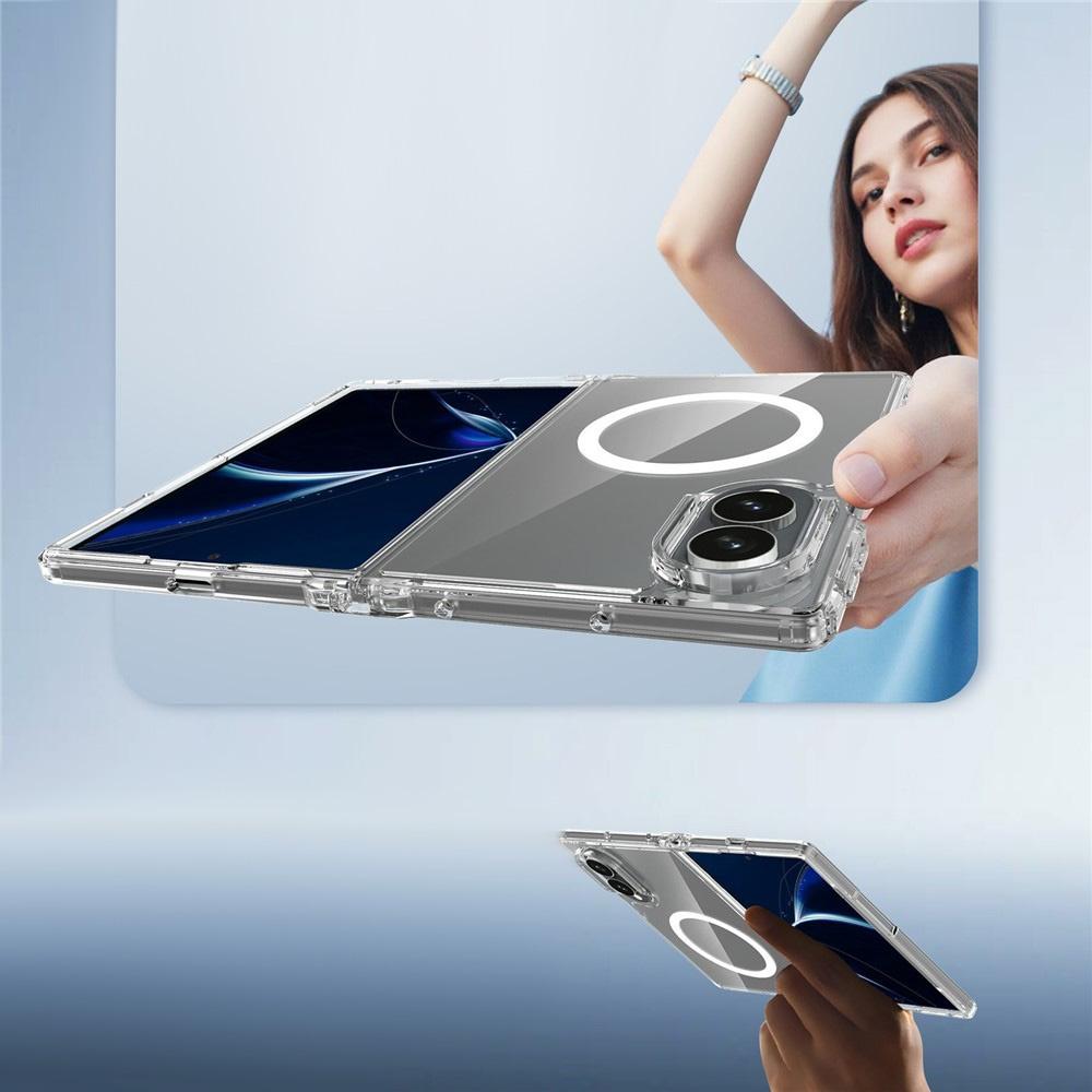 כיסוי שקוף לסמסונג גלקסי Z Fold 8, Fusion Hybrid, עבור MagSafe