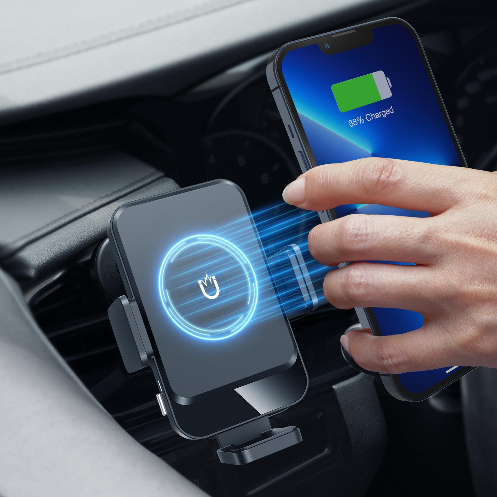 Магнитный двухрежимный держатель для мобильного телефона Magsafe — фото 3