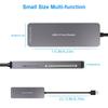 Schneller USB 3.0 Multi-Kartenleser-Adapter für Mobilgeräte für SD/TF/MS/CF-Karten