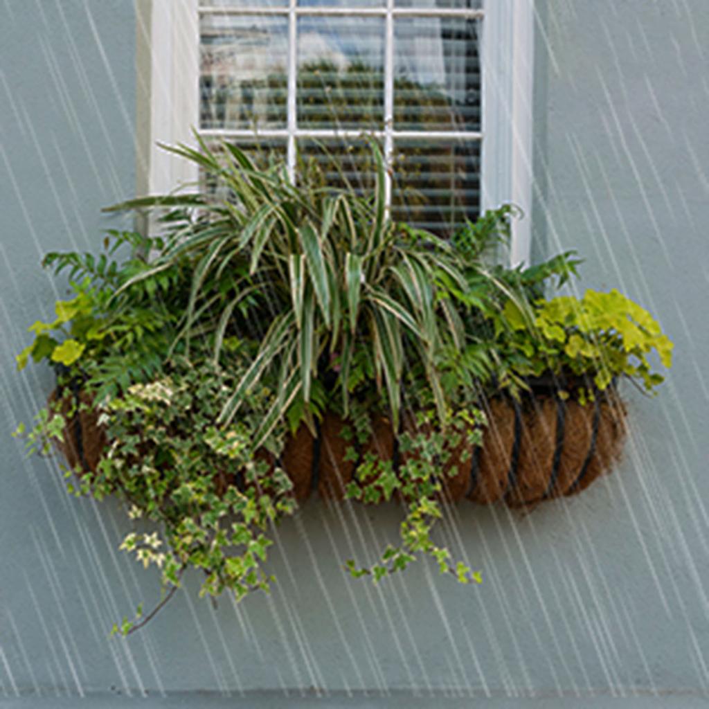 24-36inch Plant Grow Bags Coconut Fibre Flower Pots Breathable Coconut Fibre Hanging Pots for Outdoor Balcony Courtyard