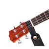 Guitar Strap 7Pcs/Set Black PU Leather + Cotton for Ukulele Bass Musical Instrument Accessories