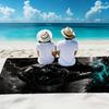 Black Panther Lightning Print Beach Towel Polyester Soft Quick Dry Large Bath Towel Summer Swimming Pool Surfing Blanket