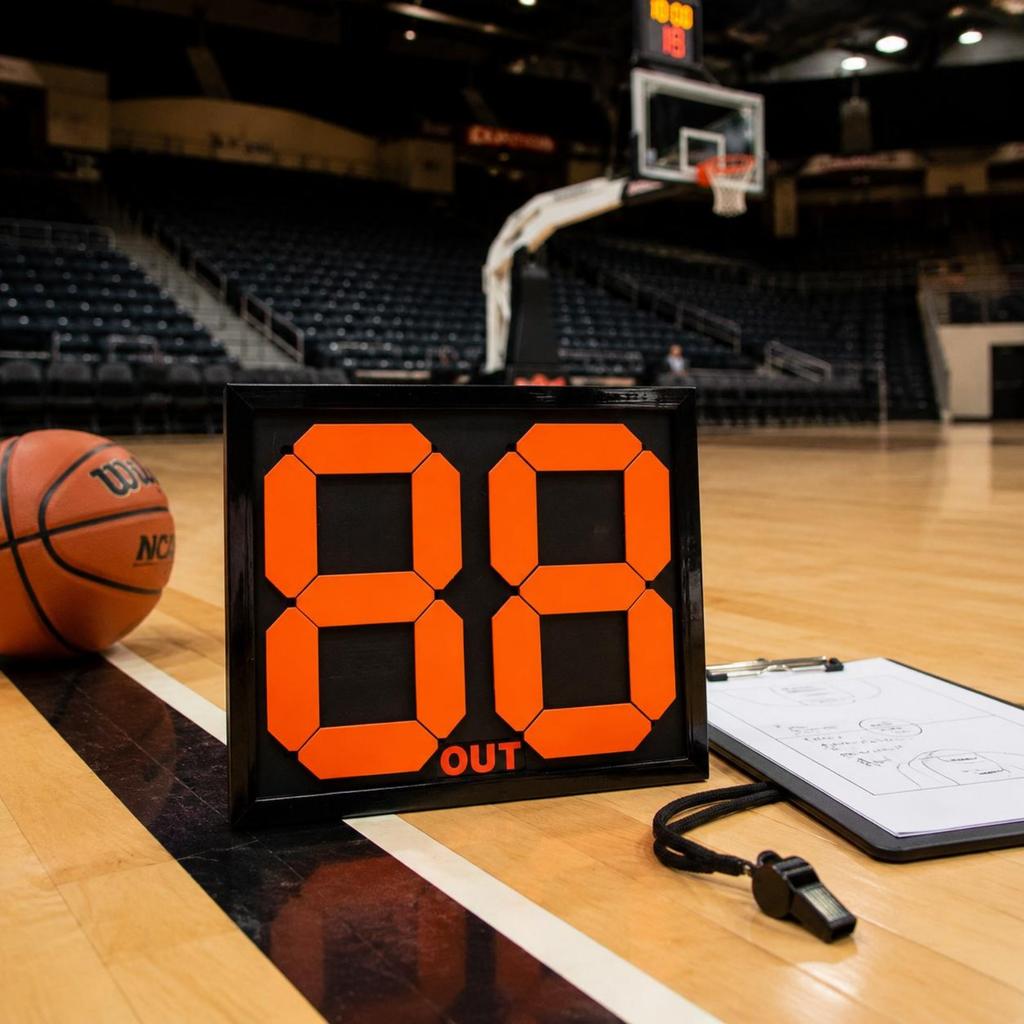 Soccer Substitution Board Printed Labels Flip Number Board Sports Gear Pvc Black For Training