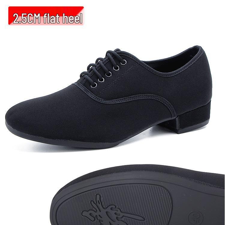 Men's Soft Sole Latin and Modern Dance Shoes for Waltz and Square Dancing