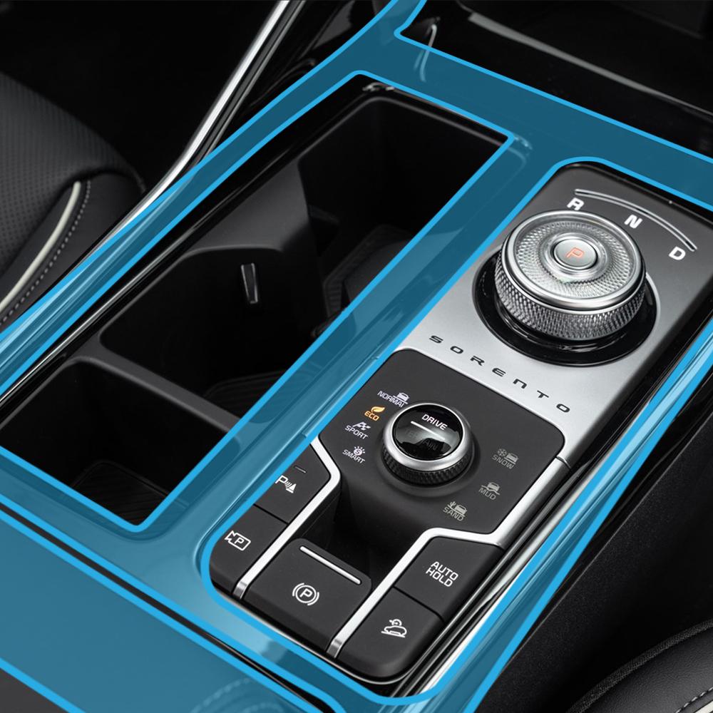 Car Interior TPU Protector Film For Kia Sorento 2026 2026 Anti-scratch Navigation Center Console Dashboard Pre Cut PPF Cover