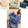Chic And Timeless Women Leather Shoulder Crossbody Bag Handbag With Zipper Closure