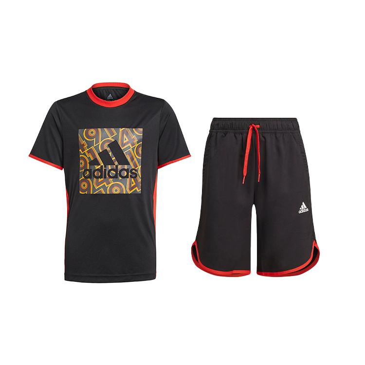 Adidas Casual Sportswear AEROREADY Black Kids  GM7072 152