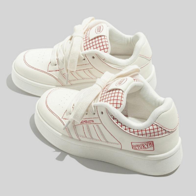 All-match White Shoes Casual Sports Shoes High-value Women's Shoes