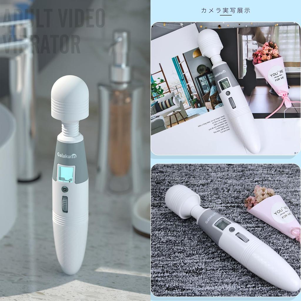 Vibrator for Instant Popular Electric Massager X 8 Types of Powerful Pulse Vibration Squirting Simultaneous Stimulation of the and Nipple Clitoral