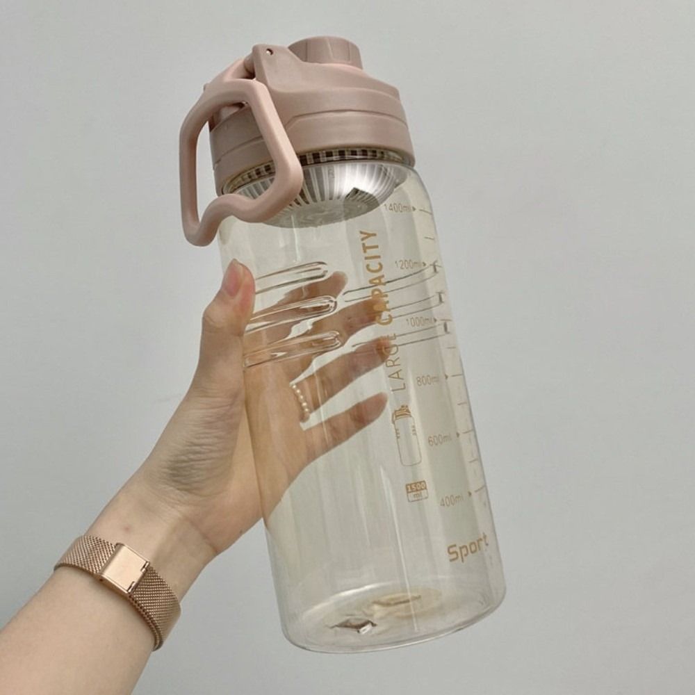 with Strainer Sports Water Cup Transparent Fitness Drinking Bottle Fitness Water Bottle  Travel