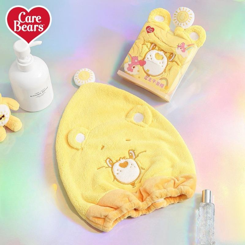 

Шапочка-принцесса Люблю маленького медвежонка для умывания лица и волос, женская впитывающая банная шапочка из кораллового вельвета, шапочка для сушки волос против выпадения волос 1pc жёлтый