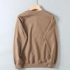 320G Heavy Beef Tripe Terry Pullover Amekaji Retro Style No Sense Print Loose round Neck Hoodie