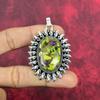 Copper Stichtite Pendant, 925 Solid Sterling Silver Gemstone Jewelry, Handmade Pendant, For Thanksgiving