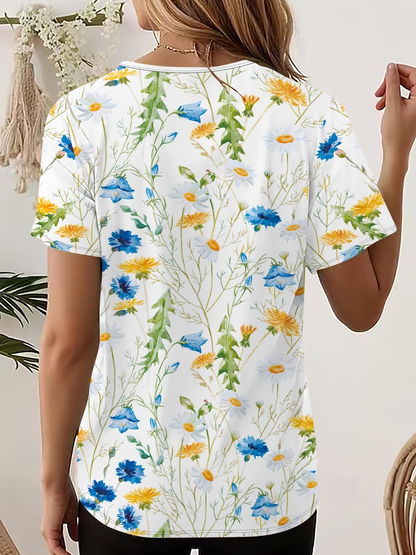 

Plus Size - Plus Size - 3D Printed Plus-Size Women S Elegant Casual Short-Sleeve T-Shirt with a Vibrant Floral Design for All Seasons L дубильная кора