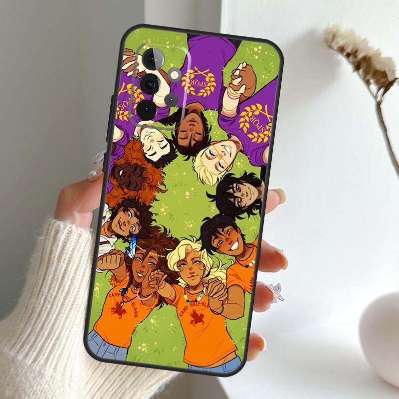

P-Percy Jackson Cartoon Case For Samsung Galaxy A13 A33 A53 A06 A17 A56 A36 A26 A16 A15 A35 A55 A34 A54 A52 A12 A32 Samsung A52