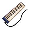 37 Key Melodica Instrument Piano Double Soft Tubes 2pcs Mouthpiece Melodica Air Piano Keyboard with