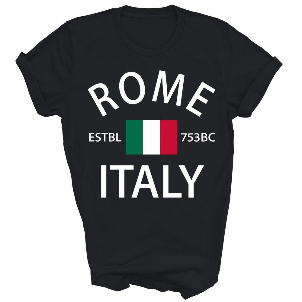 

Roma Italia Souvenir Rome Italian History Rome Italy Unisex Shirt Gift S