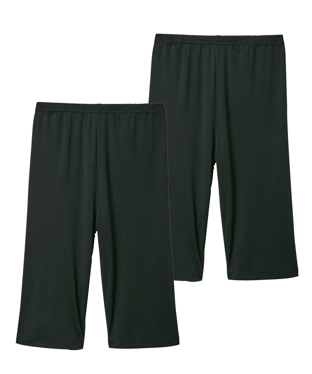 

Ultra Cool Length Set to the UV 2 Black [Nissen] Leggings/Trenkas, AIR, 5/8 Overpants, 2-Piece (Cool Touch, Sweat-Absorbing, Quick-Drying,