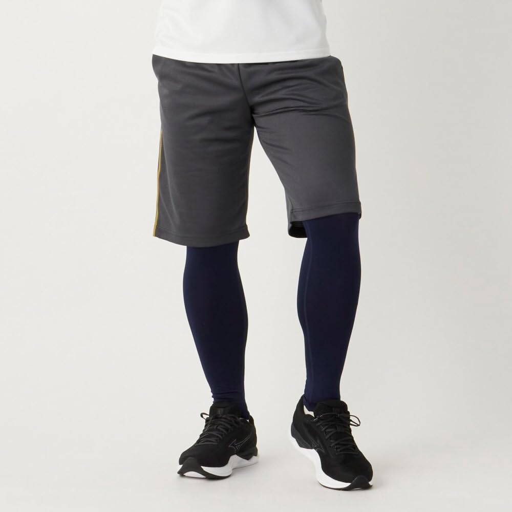Training Soft Compression Deep Size L Wear, Tights, Moisture-wicking, Quick-drying, K2JBCM50, Navy,