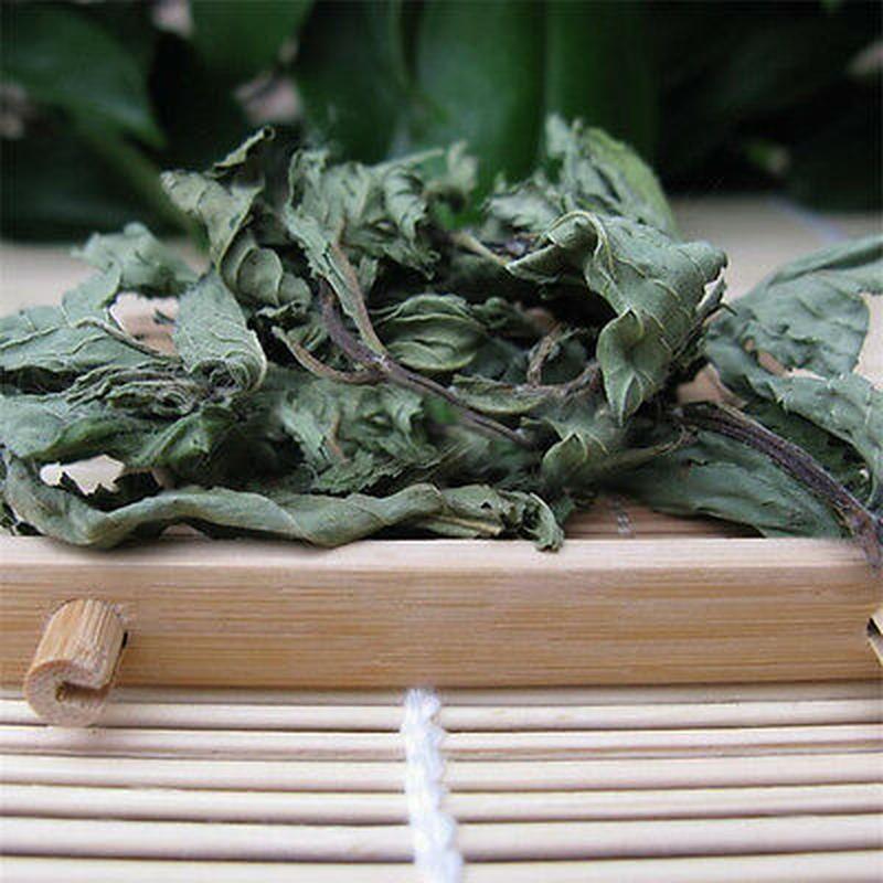50g di tè alla menta fresca biologica, tisana alle erbe, foglie di menta secca, tè selvatico, riduce il fuoco del fegato