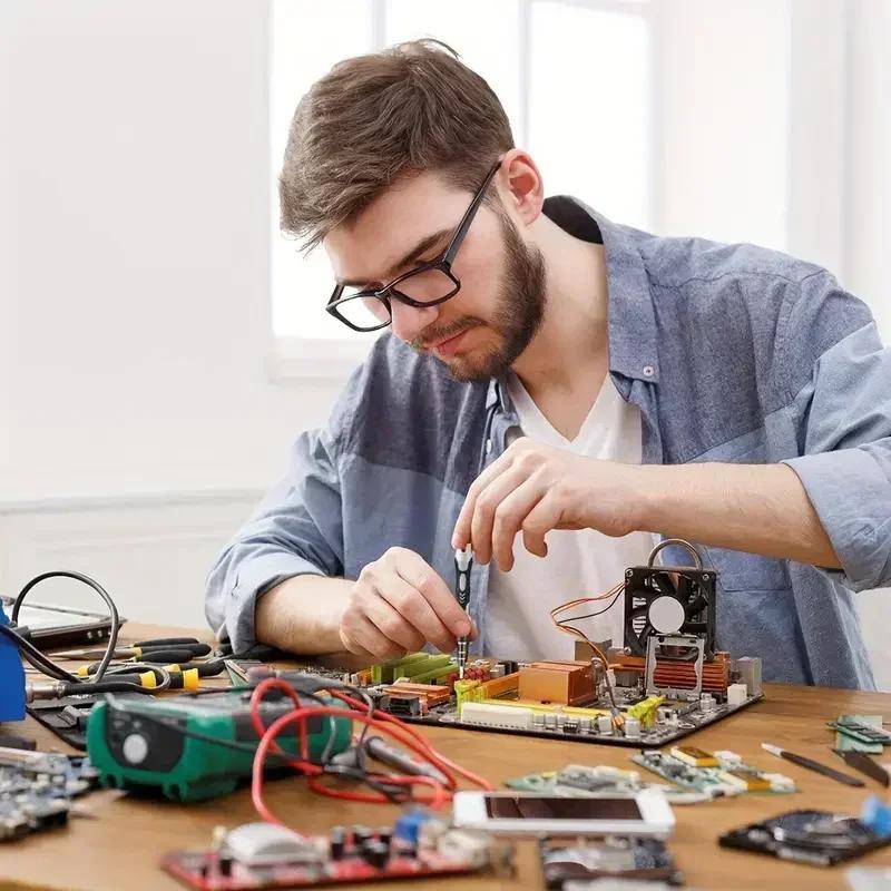 115-in-1 Precision Screwdriver Set - Magnetic Repair Tools for Computer iPhone PC Household w/Case