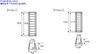 Modeling Support Goods Plastic Unit P104 Duct Nozzle Plastic Model Molding Color M.S.G Non-Scale