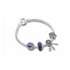 Fantasy Star 925 Silver Bracelet Set Women's Multicolor B801375